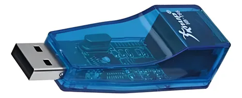 Adaptador USB 2.0 para Rede RJ45 HB-T66 Realtek 10/100Mbps